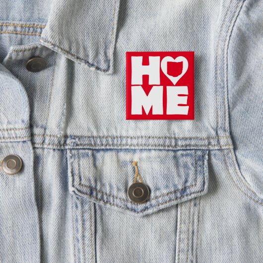 Ohio Zuhause Heart Staat Button Abzeichen Button (Beispiel)