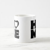 Ohio Zuhause Herz Staat Tasse oder Reiseübersicht (Mittel)