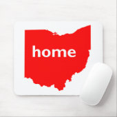 Ohio-Zuhause Mousepad (Mit Mouse)