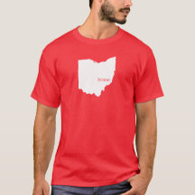 Ohio Zuhause Staat OH T - Shirt