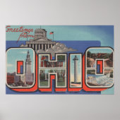 OhioGroße BuchstabenszenenOhio Poster (Vorne)