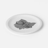 OhiopapierParty-Teller Pappteller (Schrägansicht)