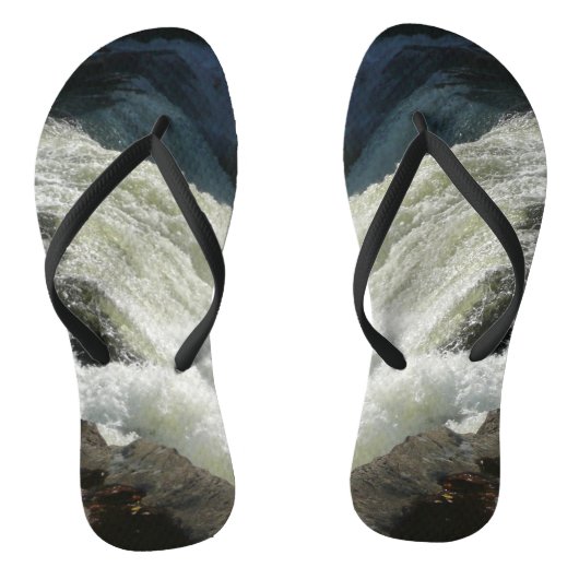 Ohiopyle Falls in Pennsylvania Badesandalen (Fußbett)