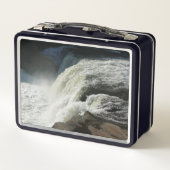 Ohiopyle Falls in Pennsylvania Metall Brotdose (Rückseite)