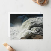 Ohiopyle Falls in Pennsylvania Mitteilungskarte (Vorderseite/Rückseite Beispiel)