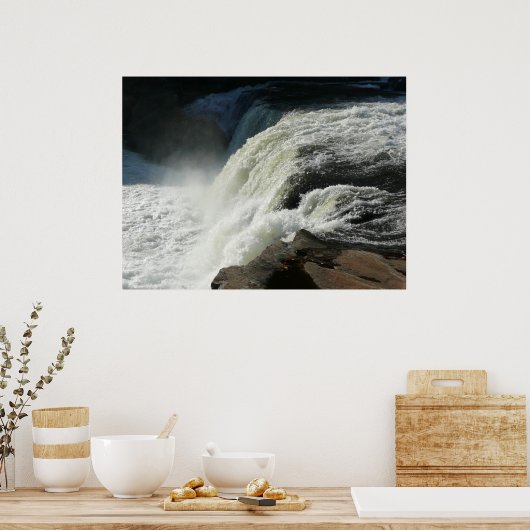 Ohiopyle Falls in Pennsylvania Poster (Küche)