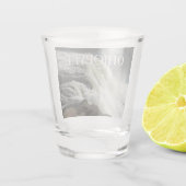 Ohiopyle Falls in Pennsylvania Schnapsglas (Rückseite)