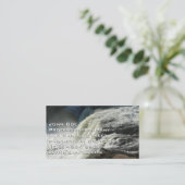 Ohiopyle Falls in Pennsylvania Visitenkarte (Stehend Vorderseite)