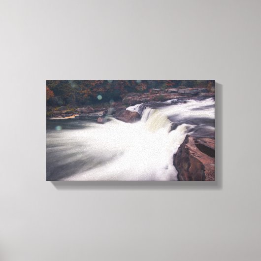 Ohiopyle Falls, Pennsylvania Leinwanddruck (Vorderseite)