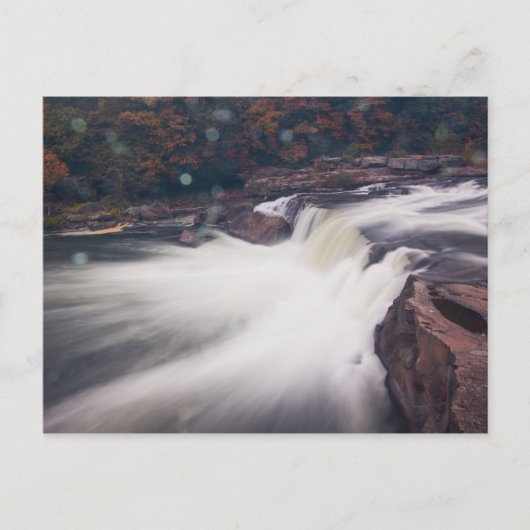 Ohiopyle Falls, Pennsylvania Postkarte (Vorderseite)