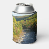 Ohiopyle Fluss im Herbst I Pennsylvania Herbst Dosenkühler (Kanne Rückseite)