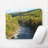 Ohiopyle Fluss im Herbst I Pennsylvania Herbst Mousepad (Mit Mouse)