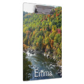 Ohiopyle Fluss im Herbst II Pennsylvania Herbst Klemmbrett (Rechts)