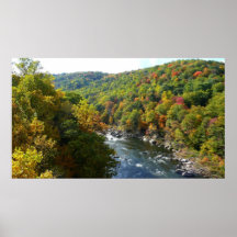 Ohiopyle Fluss im Herbst II Pennsylvania Herbst