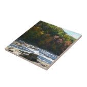 Ohiopyle River Rapids in Herbst Pennsylvania Herbs Fliese (Seite)