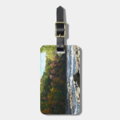 Ohiopyle River Rapids in Herbst Pennsylvania Herbs Gepäckanhänger (Vorderseite vertikal)