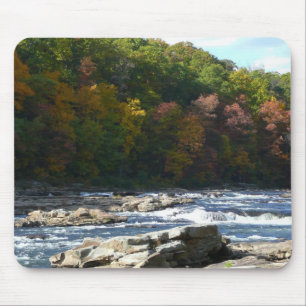Ohiopyle River Rapids in Herbst Pennsylvania Herbs Mousepad