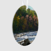 Ohiopyle River Rapids in Herbst Pennsylvania Herbs Ornament (Vorderseite)
