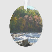 Ohiopyle River Rapids in Herbst Pennsylvania Herbs Ornament (Vorderseite)