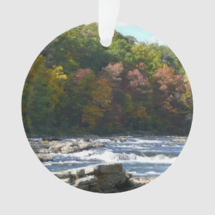 Ohiopyle River Rapids in Herbst Pennsylvania Herbs Ornament
