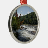 Ohiopyle Staats-Park Silbernes Ornament (Rechts)