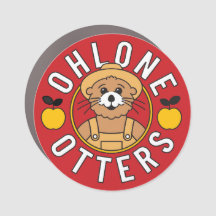Ohlone Magnet - Roter Otter
