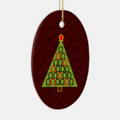 Ohm Christmas Tree Keramik Ornament (Rechts)
