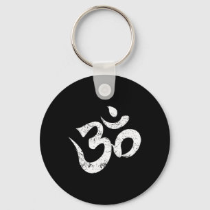 Ohm-Meditationssymbol Aum spirituell indisch Buddh Schlüsselanhänger