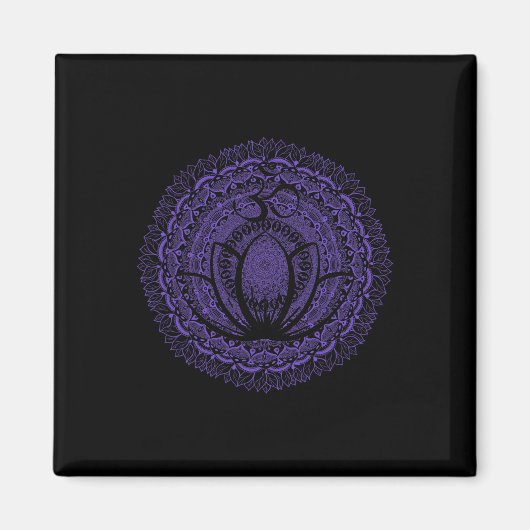 Ohm Meditiere Magnet (Vorne)