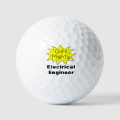 Ohm Mighty Electrical Engineer Golfball (Vorderseite)