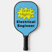 Ohm Mighty Electrical Engineer Pickleball Schläger (Rückseite)