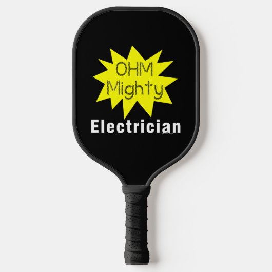 Ohm Mighty Electrician Pickleball Schläger (Vorderseite)