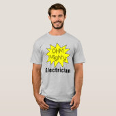 Ohm Mighty Electrician T-Shirt (Vorne ganz)