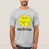 Ohm Mighty Electrician T-Shirt (Vorderseite)