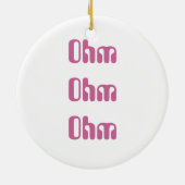 Ohm-Ohm-Ohm Keramikornament (Hinten)
