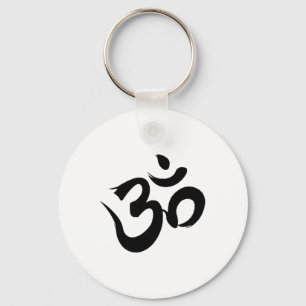 Ohm Om Spirituelles T-Shirt - Namaste Frieden Yoga Schlüsselanhänger