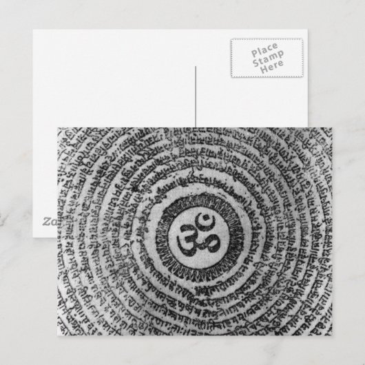 Ohm Postkarte (Vorne/Hinten)