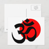 Ohm Postkarte (Vorne/Hinten)