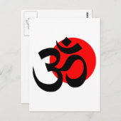 Ohm Postkarte (Vorne/Hinten)