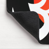 Ohm-schwarz Mousepad (Ecke)