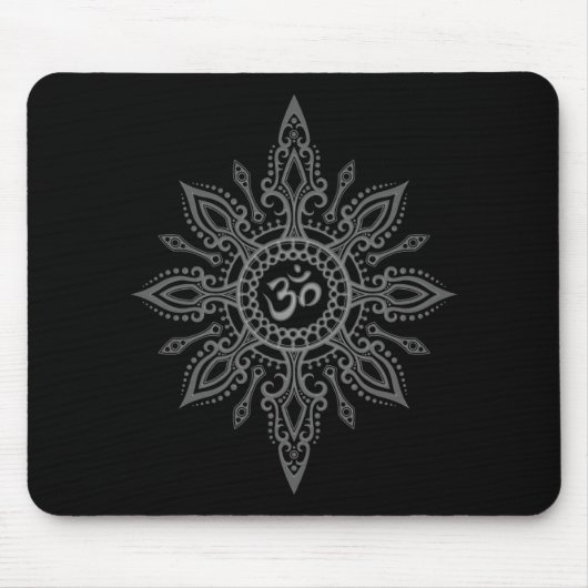 Ohm-Stern (dunkel) Mousepad (Vorne)