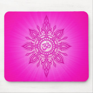 Ohm-Stern - Rosa Mousepad
