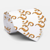 Ohm-Symbol in der Bronze (Hals-Krawatte) Krawatte (Gerollt)