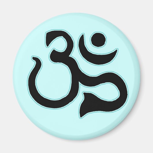 Ohm Symbol Magnet (Vorne)