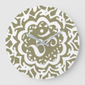 Ohm Wandkunstuhr Große Wanduhr (Vorderseite)