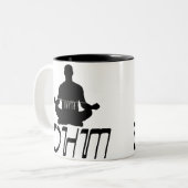 OHM ZWEIFARBIGE TASSE (Vorderseite Links)