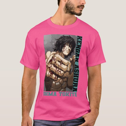 Ohma Tokita - Kengan Ashura T-Shirt (Vorderseite)