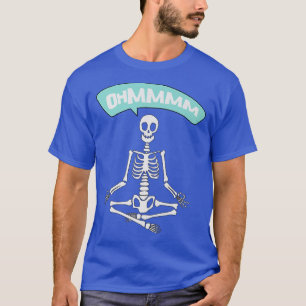 Ohmmm Yoga Skeleton Tea I Meditation Relaation T-Shirt