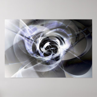 ohmni cyberfunk tribal techno animation poster