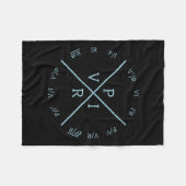 Ohms Law Power Wheel - Electrical Electronics Engi Fleecedecke (Vorderseite (Horizontal))